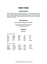 Freaky Frank: Initial Letter Combinations