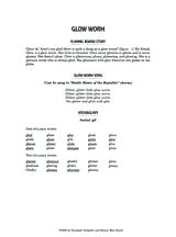 Glow Worm: Initial Letter Combinations
