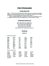 Stan Stegosaurus: Initial Letter Combinations