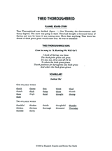 Theo Thoroughbred: Initial Letter Combinations