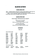 Blanche Ostrich: Final Letter Combinations