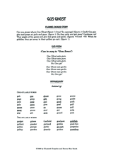 Gus Ghost: Single Consonant Beginning Sounds