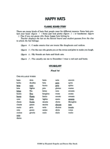 Happy Hats: Final Letter Combinations