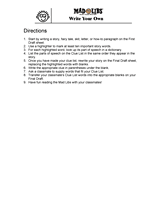 Mad Libs&reg;: Write Your Own