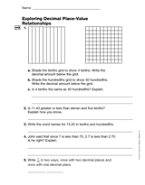 the provided tenths grid