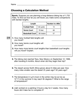 Choosing a Calculation Method (Gr. 4), Part 1