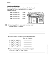 Division: Decision Making (Gr. 5)