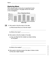 Exploring Mean (Gr. 5)