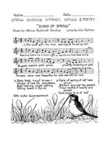''Signs of Spring'' Music and Lyrics