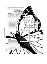 Crossword Puzzles on Spring Crossword Puzzle I Printable  1st   6th Grade    Teachervision