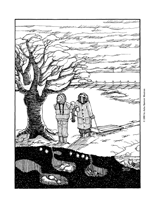 Winter Coloring Page