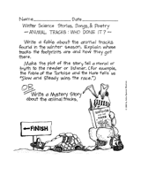 Animal Tracks: Who Done It?