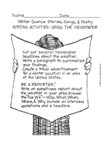 Writing Activities: Using the Newspaper