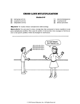 Cross-Line Multiplication