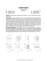 Silent Math Game