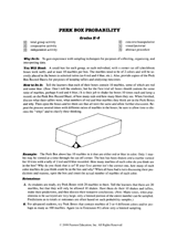 Peek Box Probability