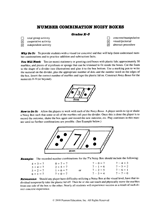 Number Combination Noisy Boxes