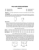 Fold-and-Punch Patterns