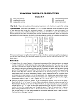 Fraction Cover-Up or Un-Cover