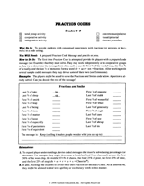 Fraction Codes