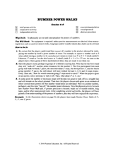 Number Power Walks