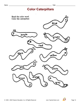 Color Caterpillars