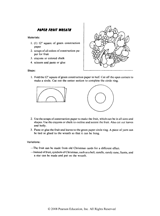 Paper Fruit Wreath