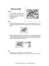 Spray Leaf Pattern