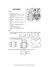 Insect Puppets