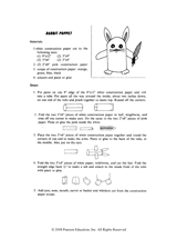 Rabbit Puppet