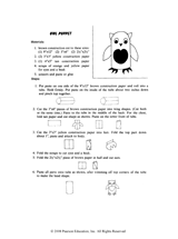Owl Puppet