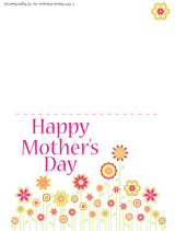 Printable Mother's Day Card
