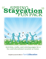 Spring 'Staycation' Fun Pack