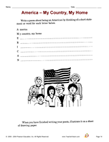 America -- My Country, My Home