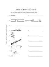 Book or Story Characters