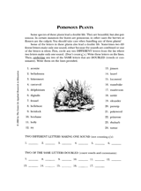 Poisonous Plants