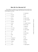 How Do You Measure Up?
