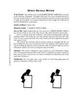 Dewey Decimal Review