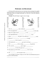 Forward and Backward
