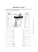 Drop Down an Affix
