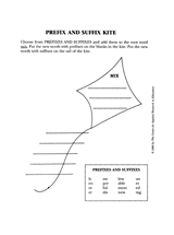 Prefix and Suffix Kite
