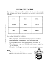 Plural Tic-Tac-Toe