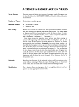 A-Tisket-A-Tasket Action Verbs