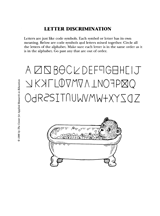 Letter Discrimination