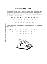 Qwerty Alphabits