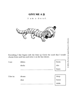 Give Me a ''D''