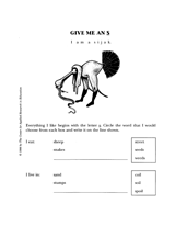 Give Me an ''S''