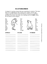 Scattergorize