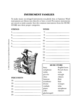 Instrument Families