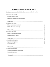 What Part of a Book Am I?
